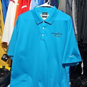 Nike Bright Blue Men's Polo Shirt